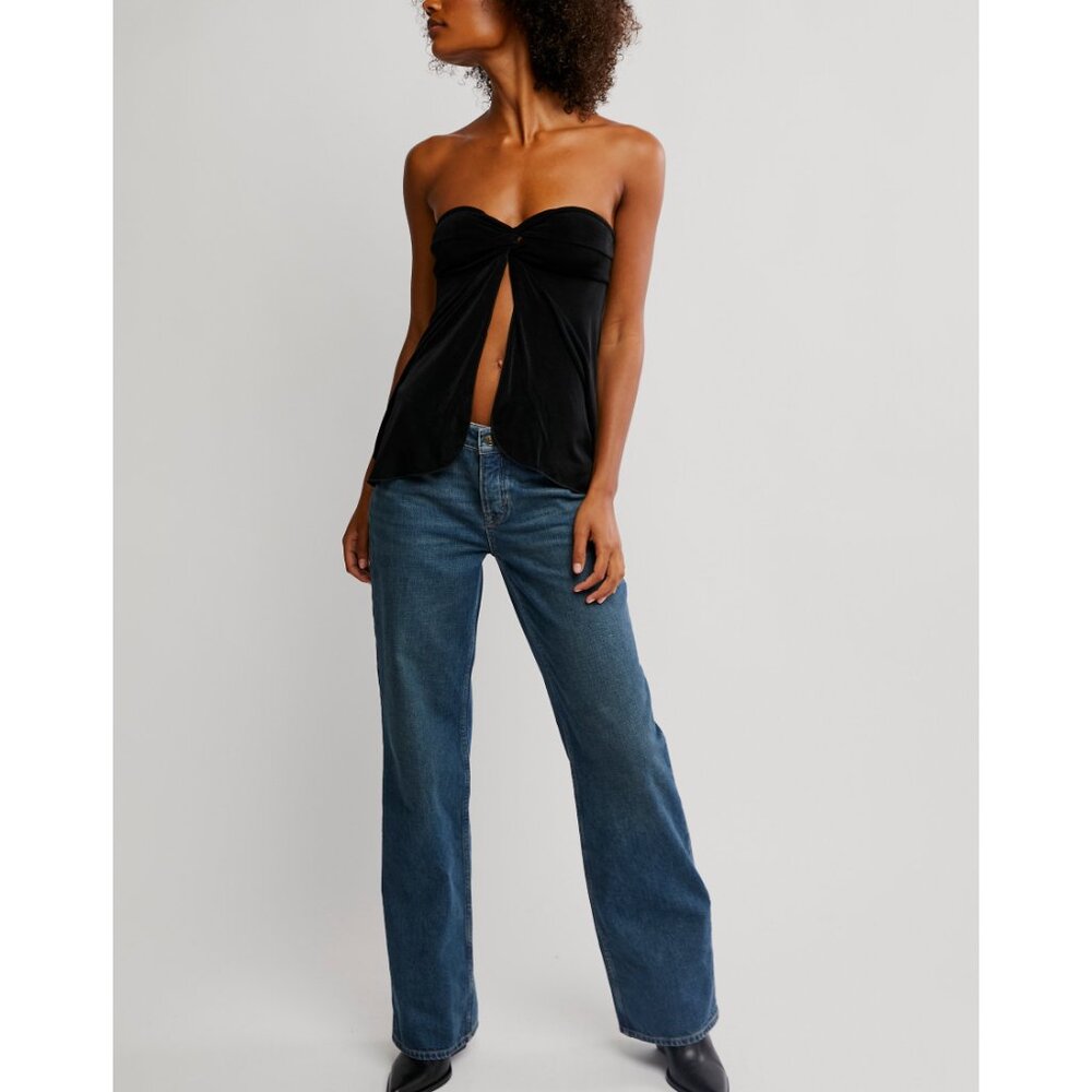 FREE PEOPLE Call Me Later Tunic / Black - Picture 8 of 10